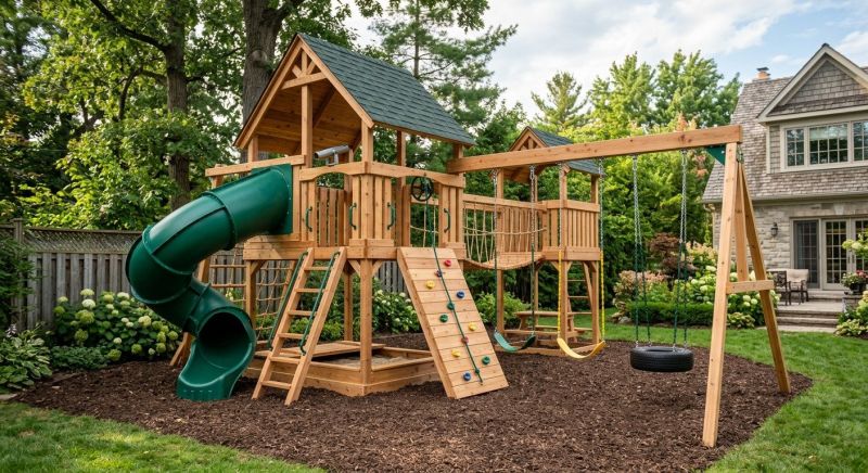 Jungle Gym Installation in Prescott Valley, AZ