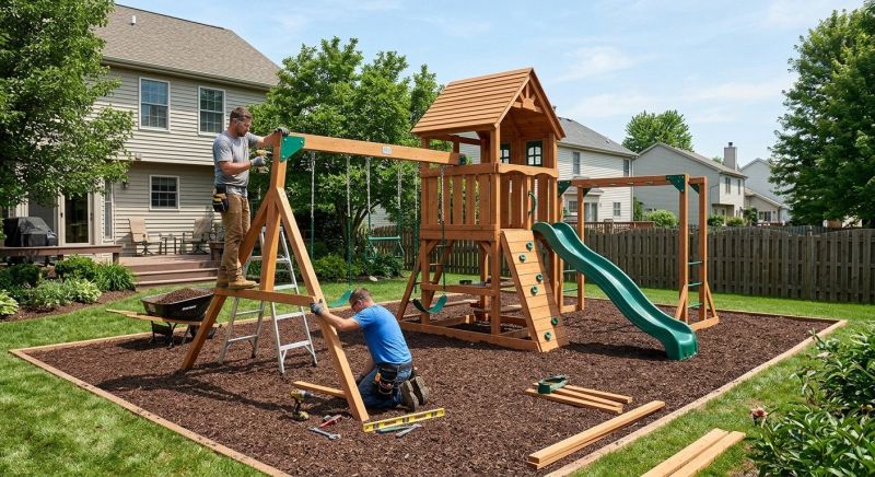 Play Set Installation in Longmont, CO