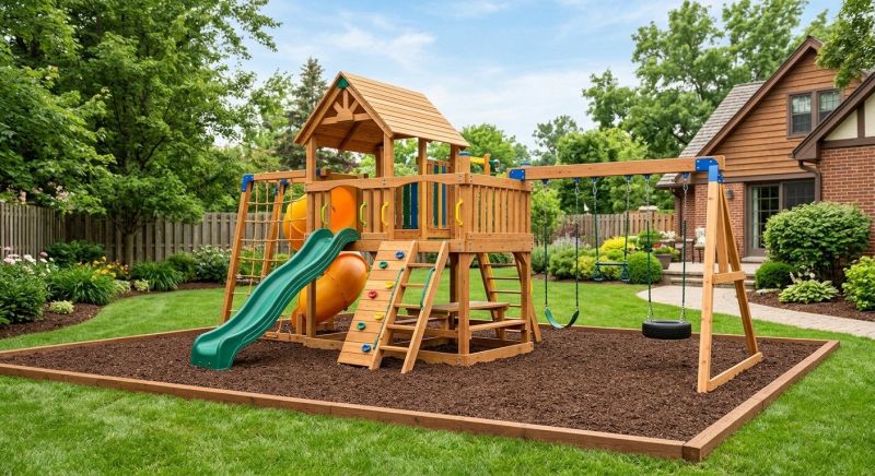 Playground Installation in Olathe, KS