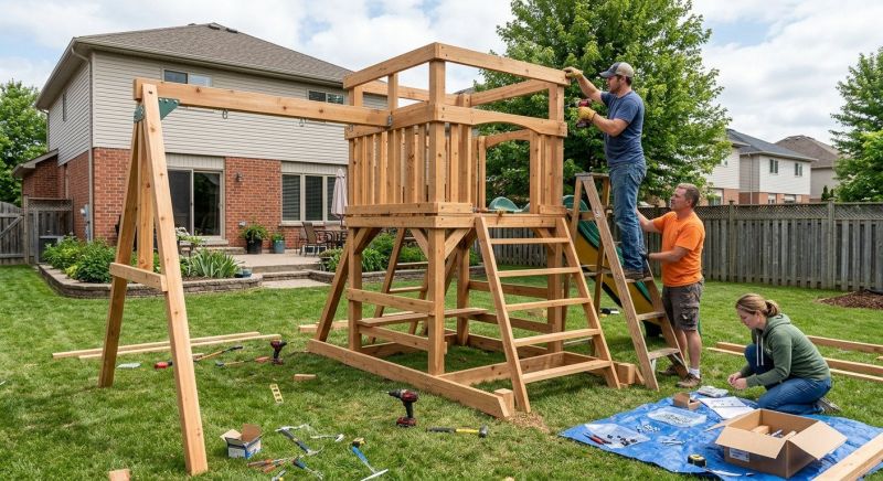 Playground Set Assembly in Arvada, CO