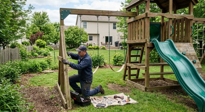 Playset Repair in Littleton, CO