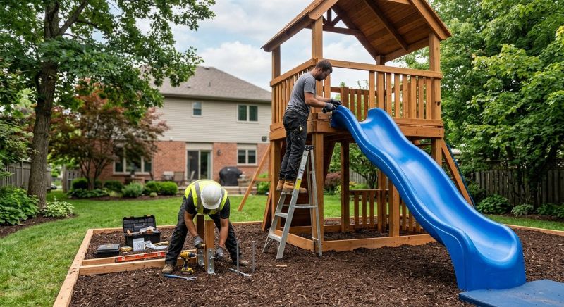 Sliding Board Installation in Denver County, CO