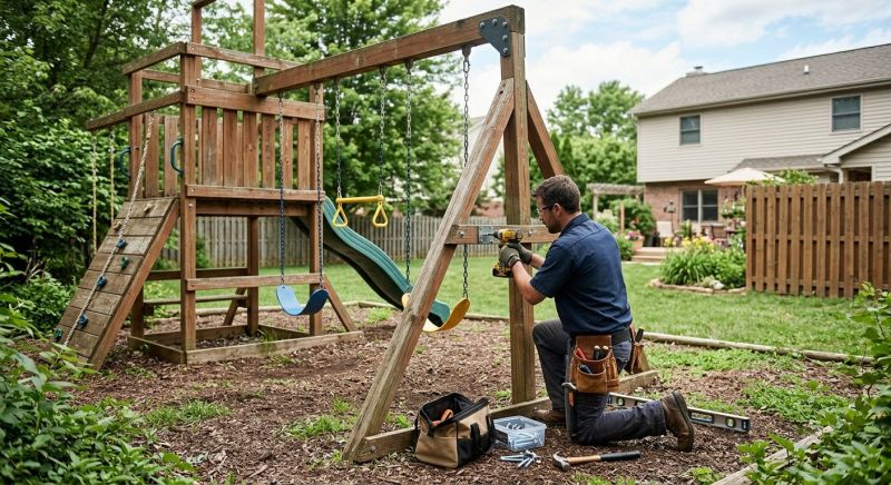Swing Set Repair in Alpharetta, GA