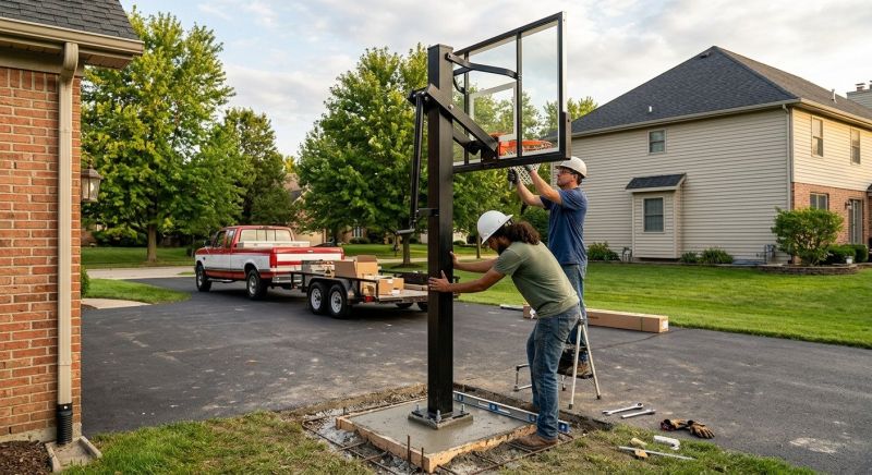 Basketball Goal Installation in Kansas City, MO