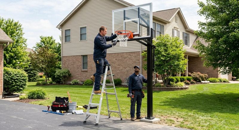 Basketball Hoop Installation in Conroe, TX