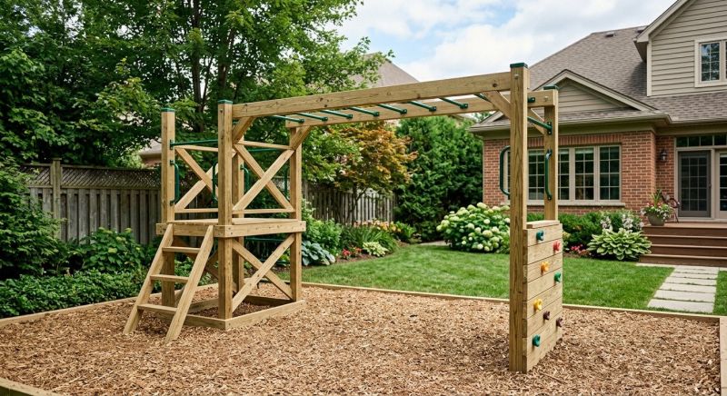 Monkey Bars Installation in Kansas City, MO