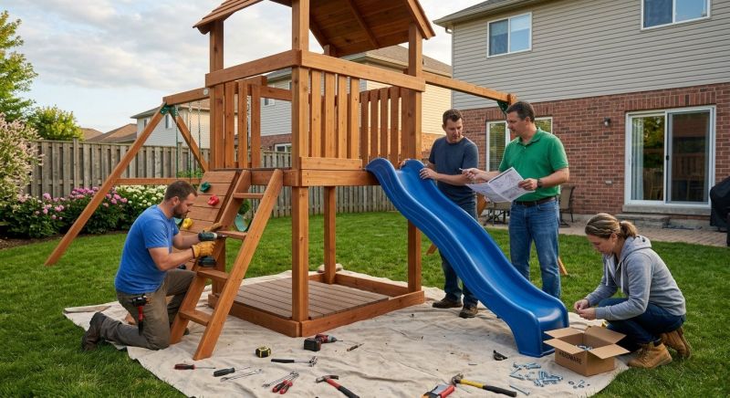 Play Equipment Installation in Olathe, KS