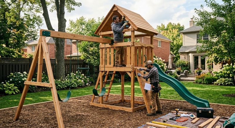 Play Set Installation in Conroe, TX