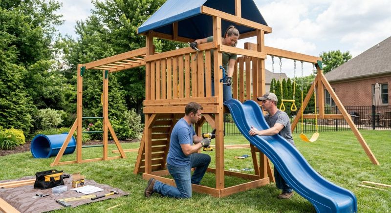 Playground Equipment Assembly in Denver, CO