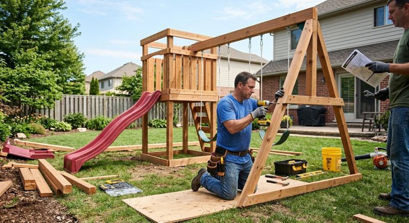 Playground Set Assembly in Longmont, CO