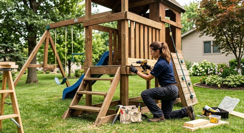 Playset Repair in Denver County, CO