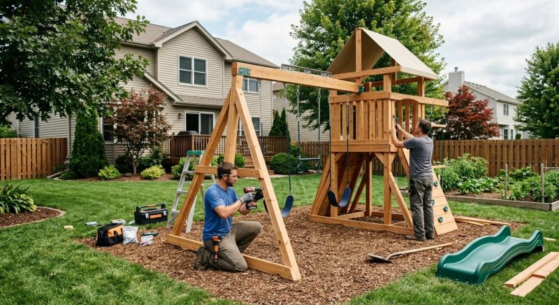 Sliding Board Installation in Denver County, CO