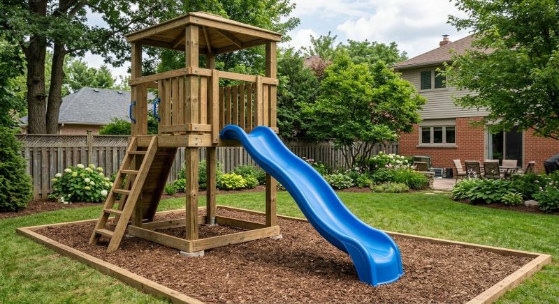 Sliding Board Installation in Littleton, CO