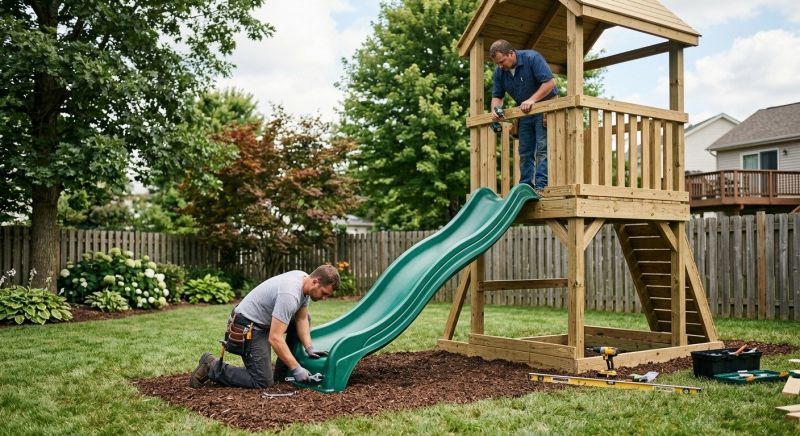 Sliding Board Installation in Alpharetta, GA