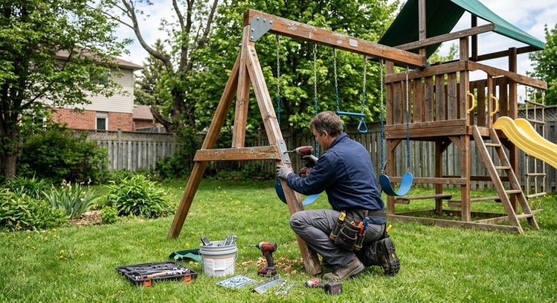 Swing Set Repair in Boulder, CO