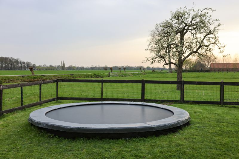 Outdoor Trampoline Setup
