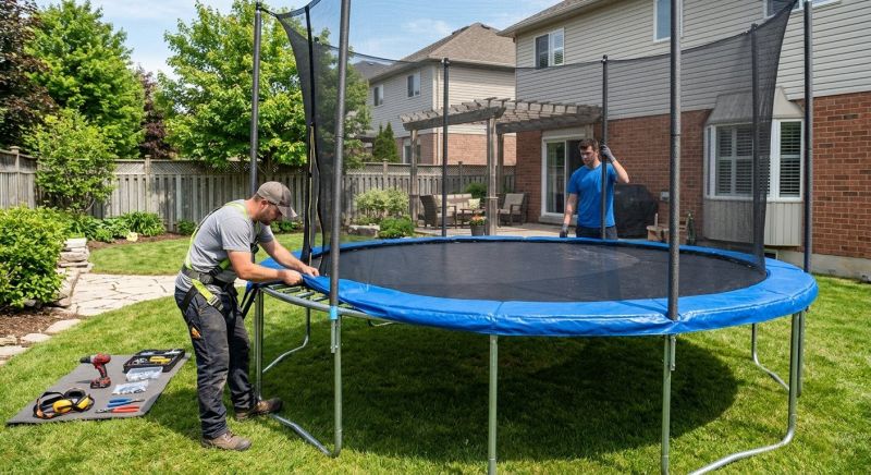 Trampoline Installation in Longmont, CO